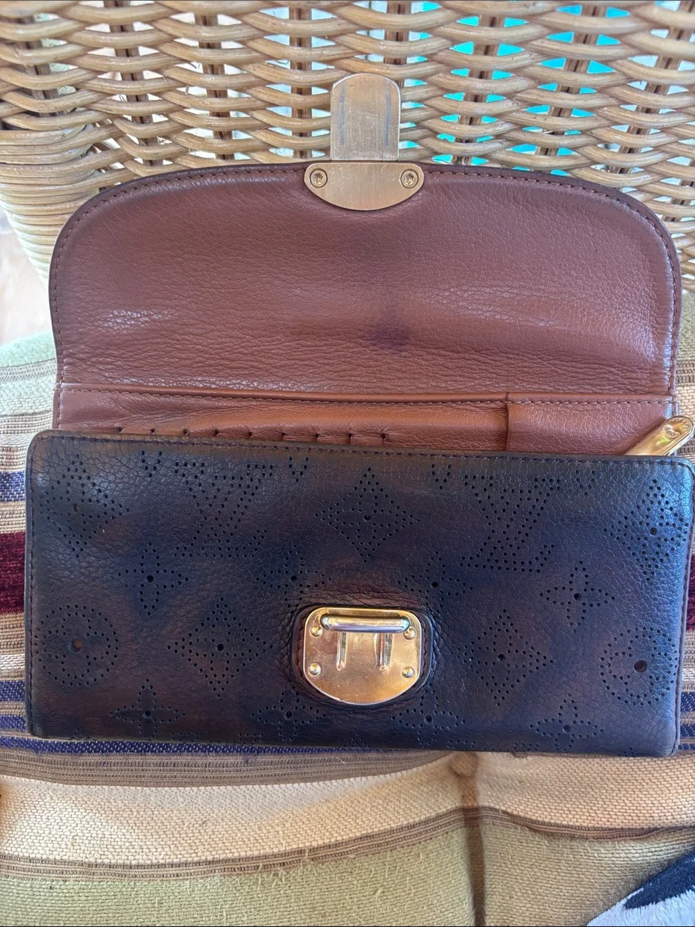 Louis Vuitton Wallet Vintage Portefeuille Amelia